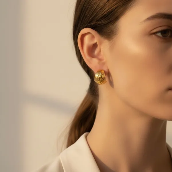 Golden Aura Earrings