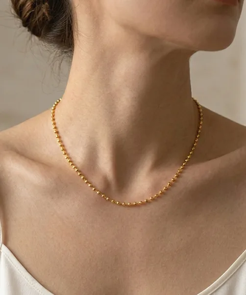 Faceted Bead Choker